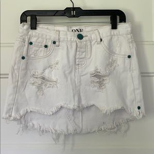 Free People One Teaspoon mini skirt